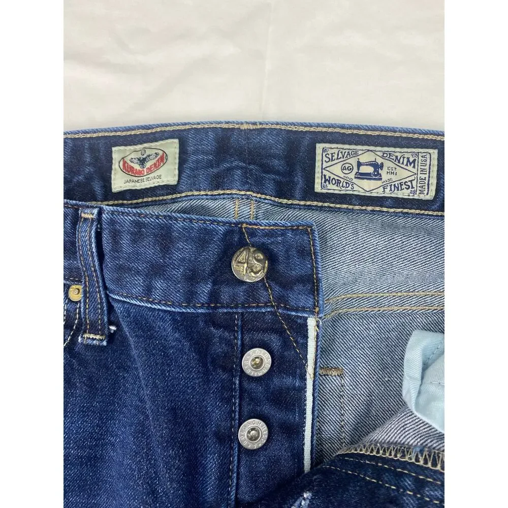 AG Adriano Goldschmied USA Kurabo Japanese Selvedge Dylan Slim Skinny jeans 32